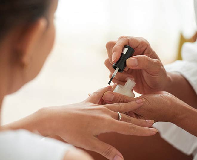 add base coat in your manicure inside