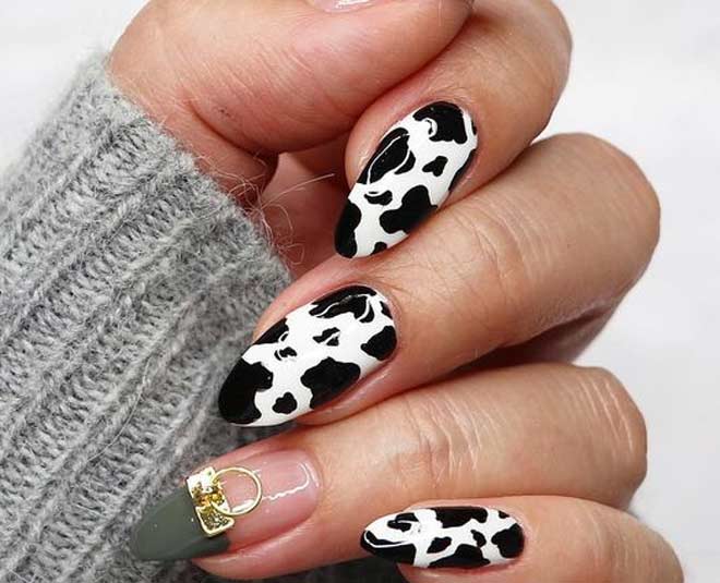cow print nail art ideas you must try brauty inside