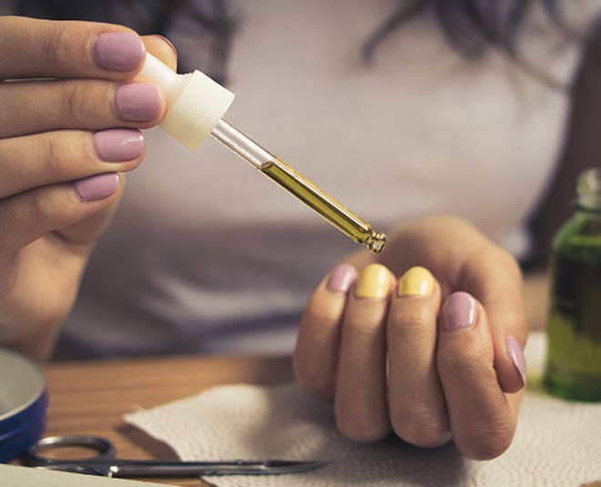 cuticle oil on your nails inside