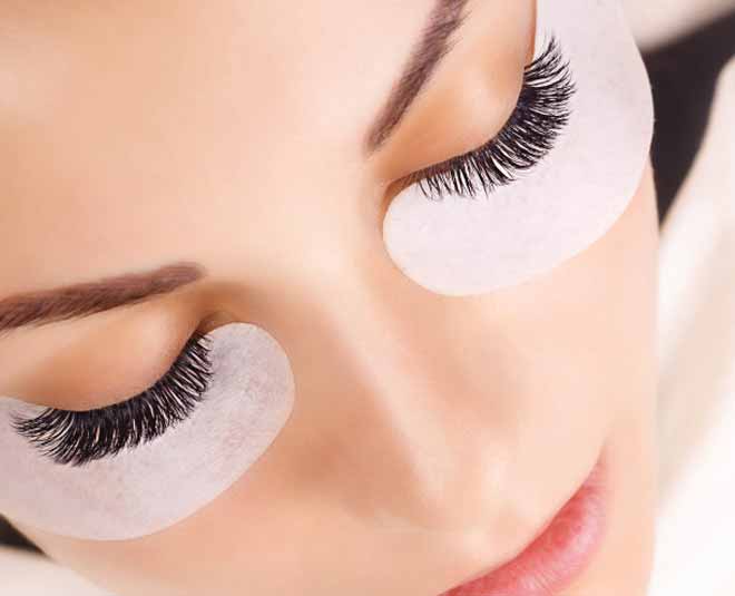 eye makeup looks with masks eyelashes