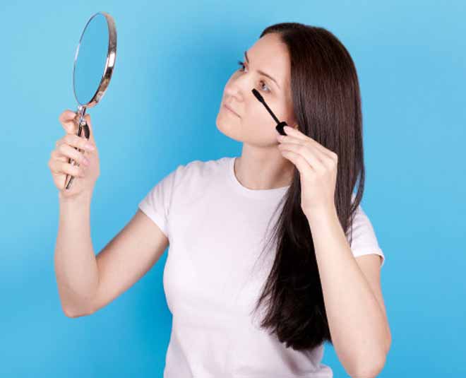 eye makeup looks with masks mascara curl