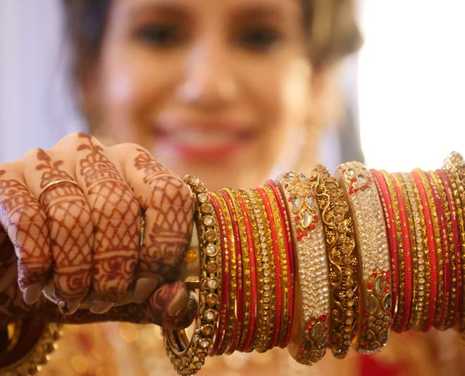 hartalika teej makeup ideas bangles