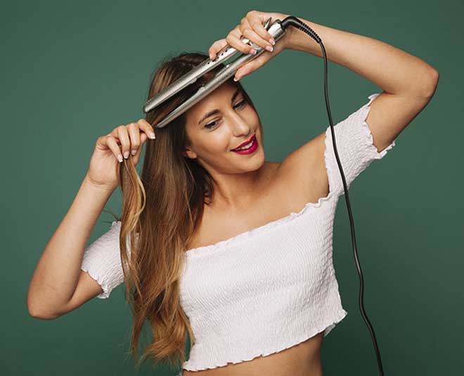 ideal temperature of your heat styling tools inside