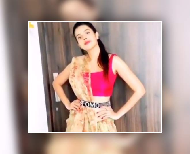 latest saree wearing styles