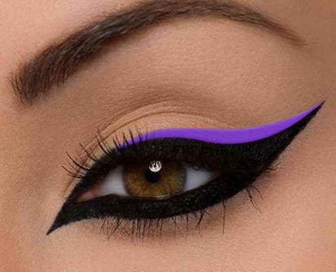 purple colour in your beauty makeup inside