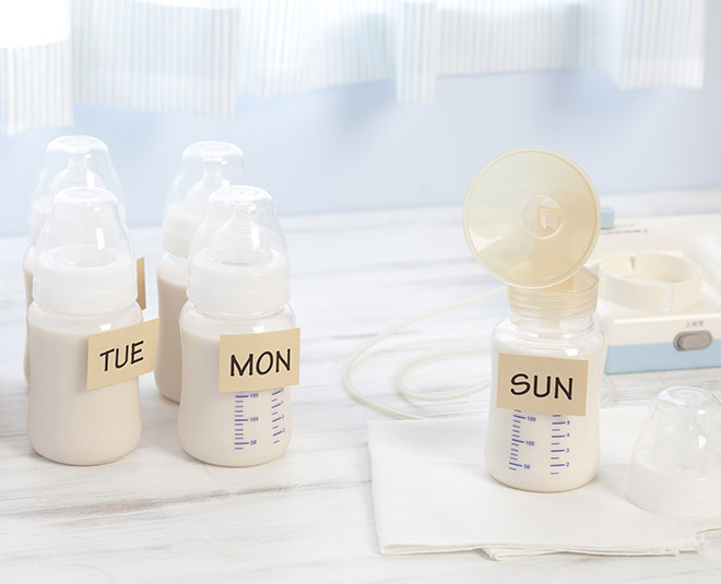 breatfeeding storing