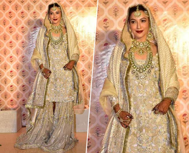 gauahar khan wedding looks