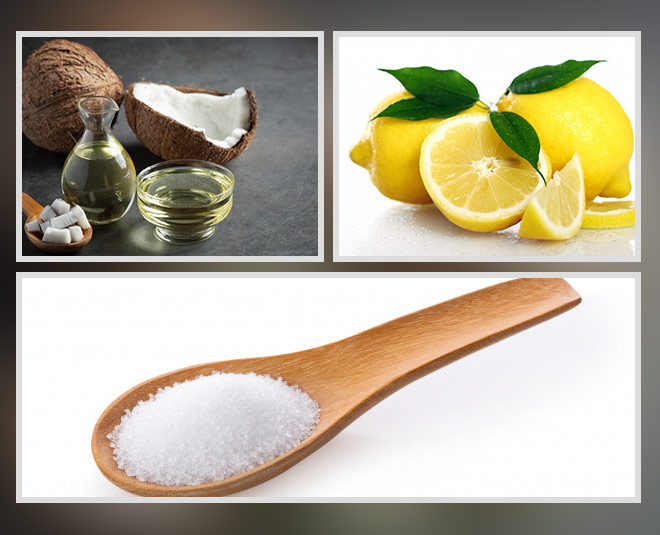 lemon sugar scrub