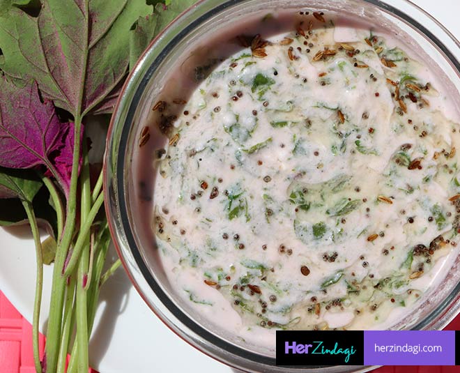 quick recipe bathua raita