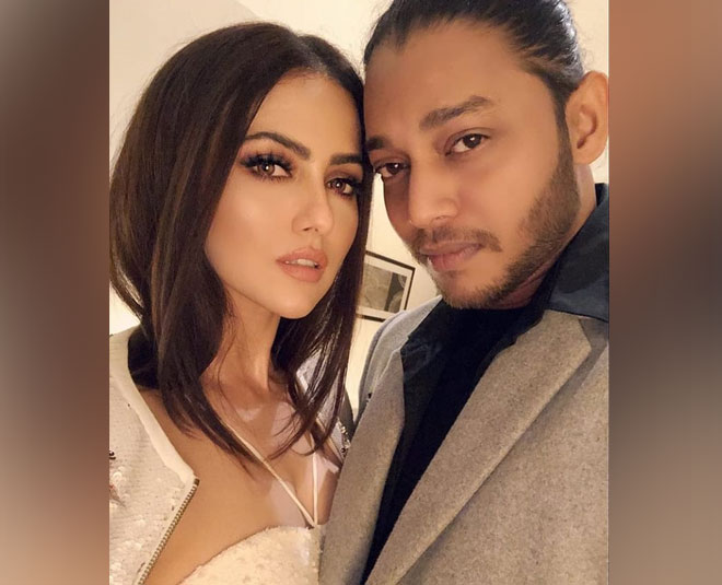 sana khan and melvin louis