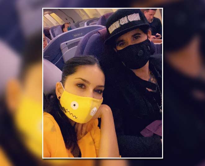 yellow and gray mask