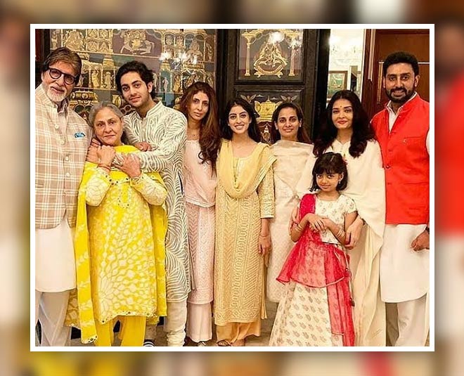 bachchan family with agastya nanda