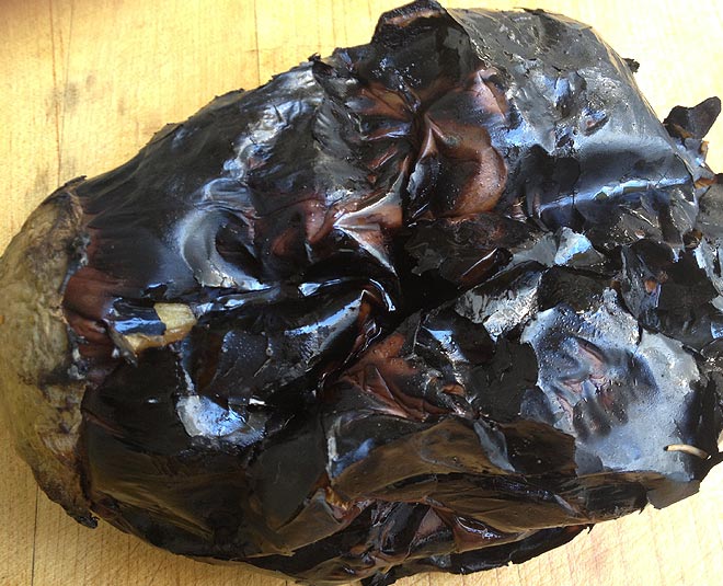 baingan ka bharta INSIDE