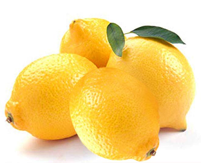 homemade bleach with lemon inside