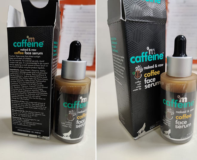 mcaffine face serum and its review
