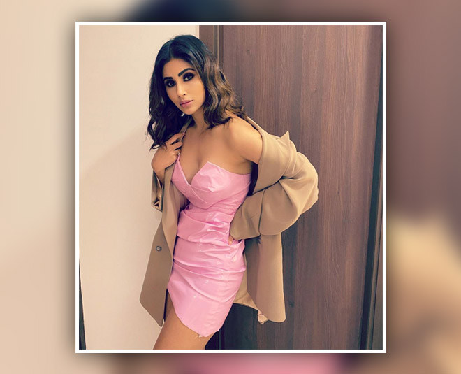 mouni roy evening party outfits bodycon
