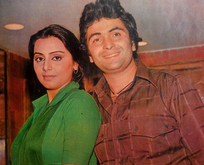 rishi kapoor and neetu singh inside