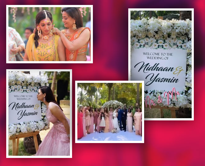 shweta tiwari palak tiwari wedding look