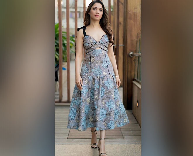 tamanna Bhatia looks stunning in western outfit look inside