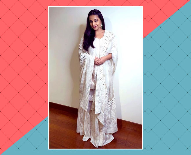 vidya balan white suit inside