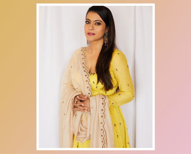 celeb yellow style kajol
