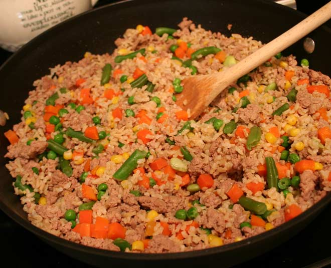 homemade food inside