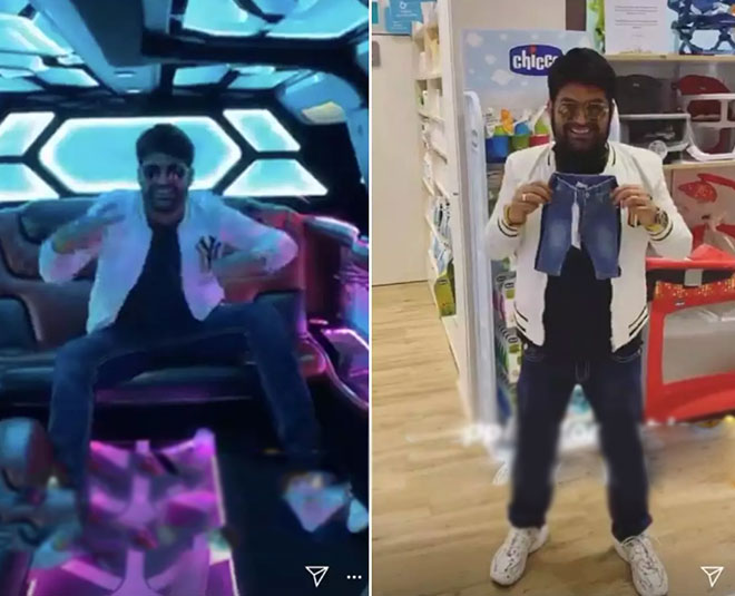 kapil sharma show live in dubai pictures with krushna abhishek inside