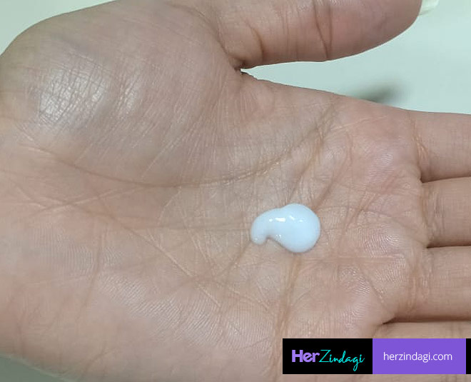 moiz face wash consistency