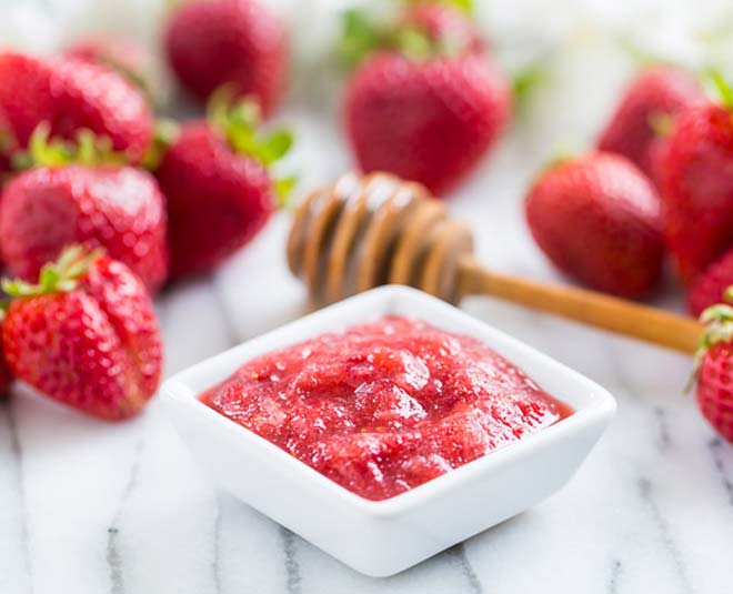 strawberry for glowing skin inside