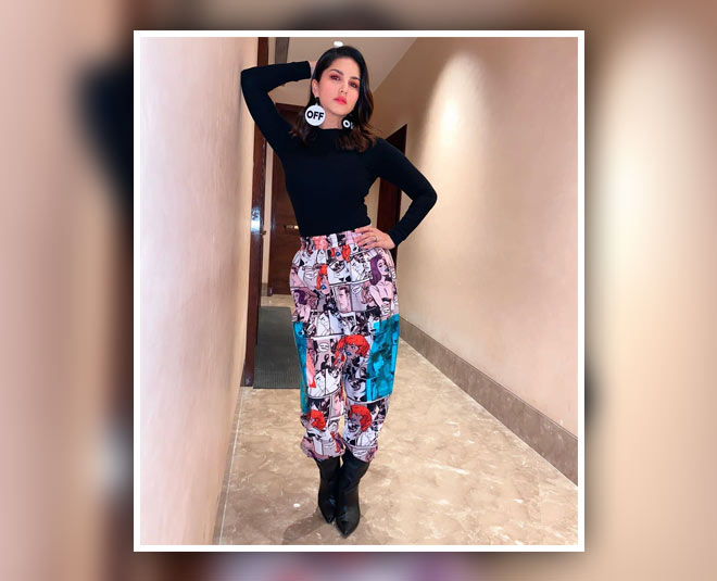 sunny leone skirt look inside