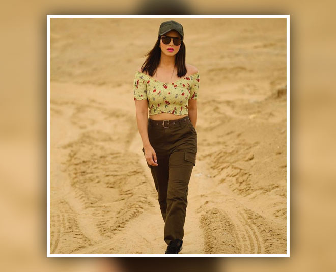 sunny leone style pant look inside