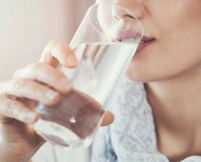 water for neck wrinkles inside