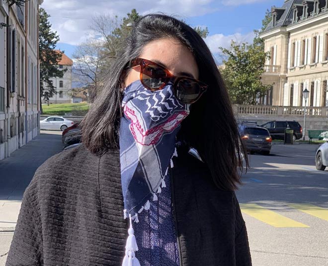 layer duppatta covering