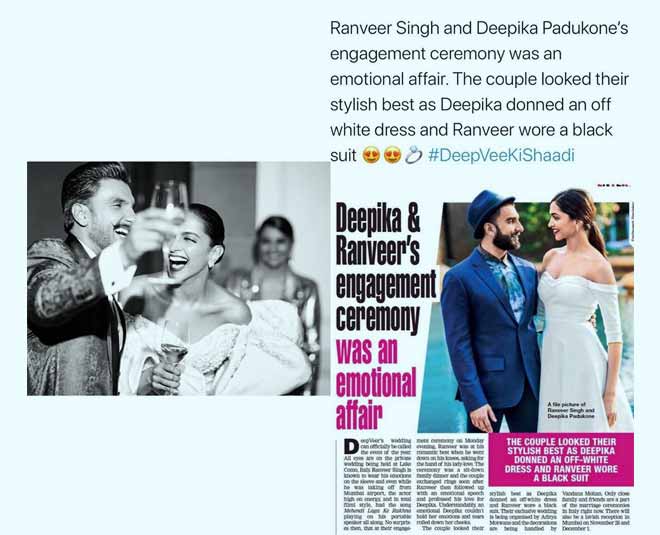 deepika ranveer engagement