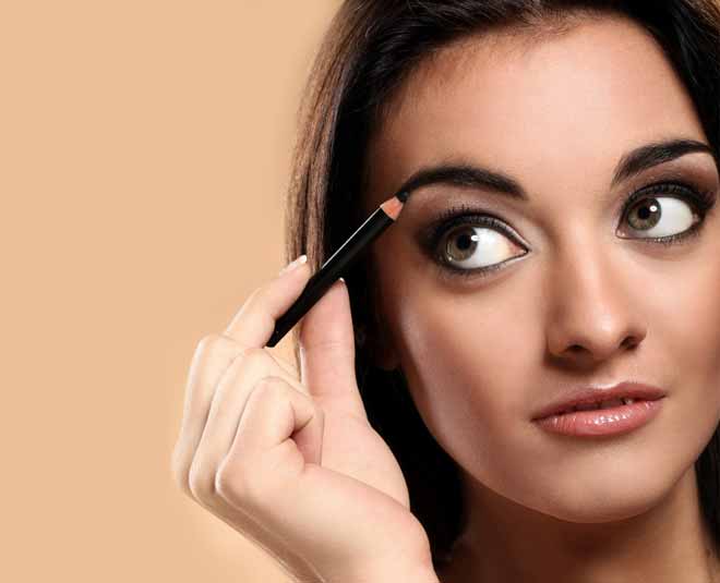 eyebrow pencil inside