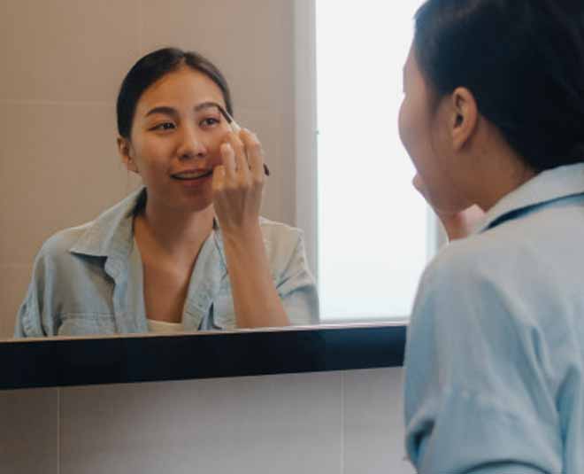 eyebrow pencil makeup inside