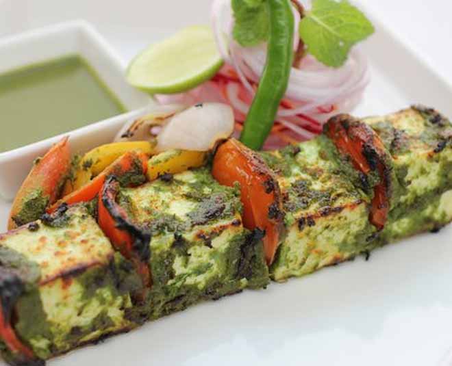 hariyali paneer tikka