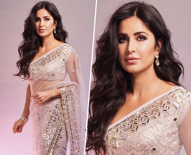 kaitrina kaif mansoon saree looks