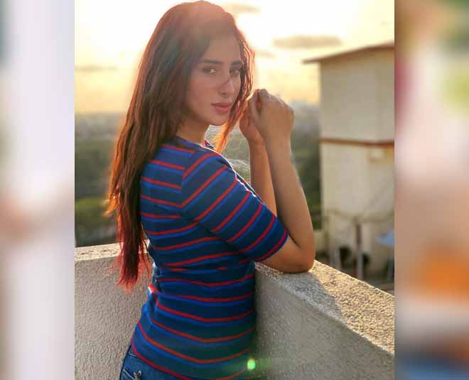 mahira Sharma western casual fashion inside