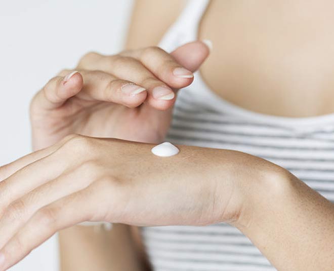 nails during gel manicure inside