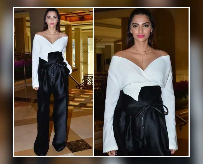 stylish in off shoulder dress inside