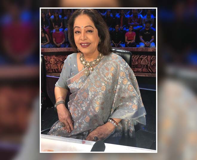 Kirron Kher handloom saree