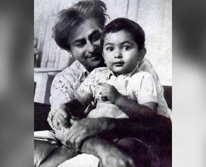 Raj Kapoor Rare photo rishi kapoor