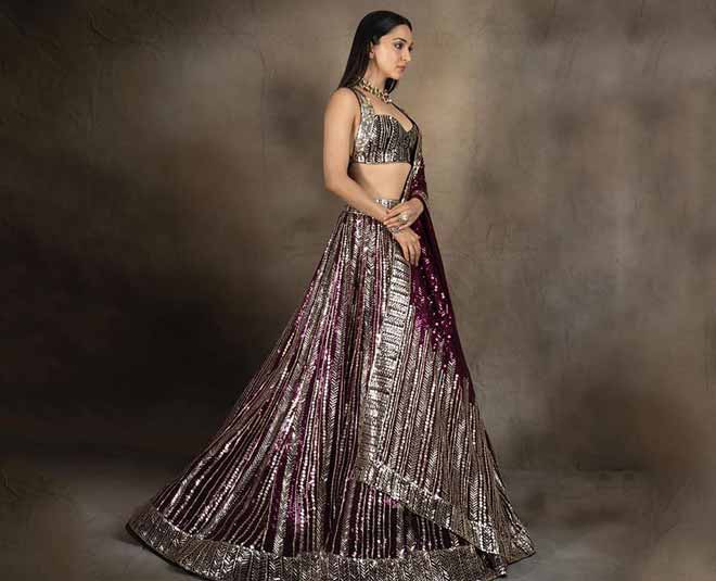 advani beautiful in manish malhotra lehnga inside