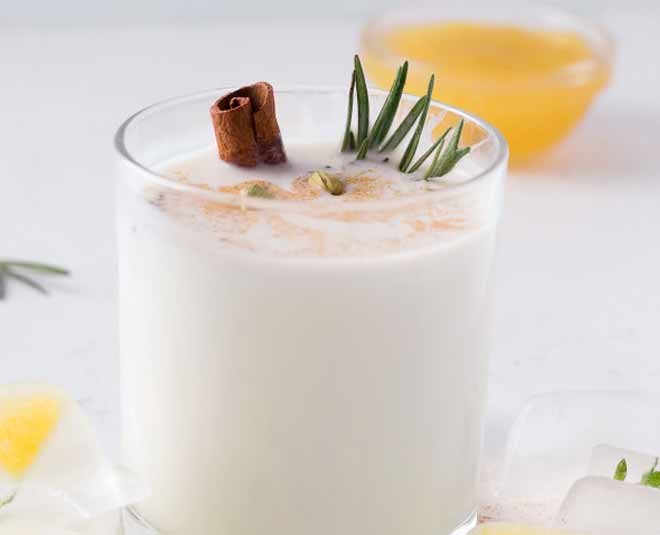 chaach or lassi inside