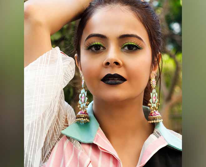 devoleena bhattacharjee short dress looks inside