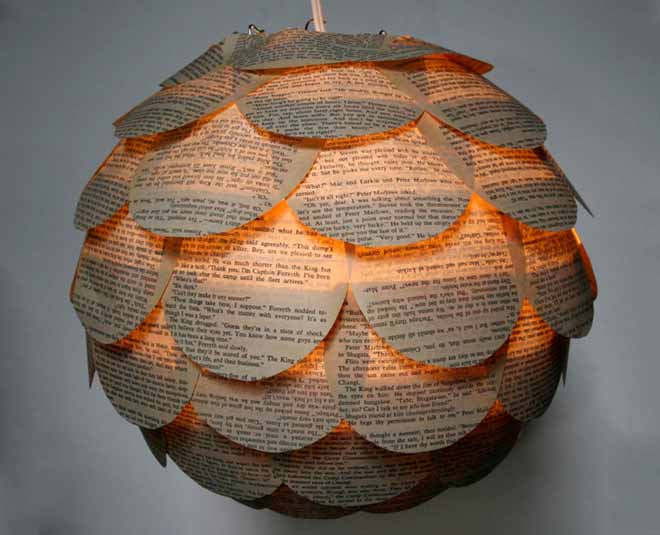 how to decorate home by books inside