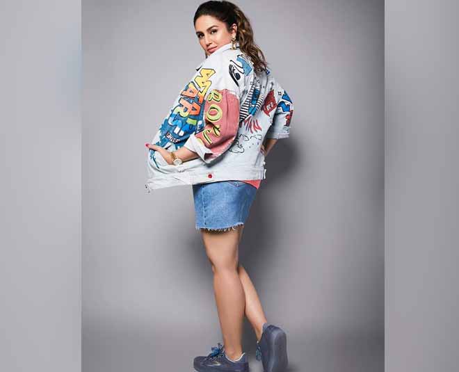 huma qureshi short dress look inside