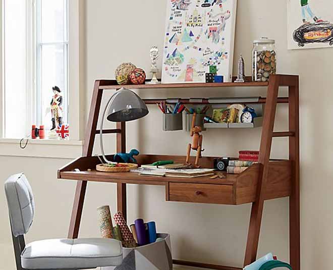 kids study desk inside
