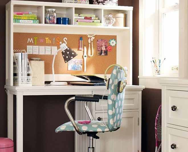kids study desk inside